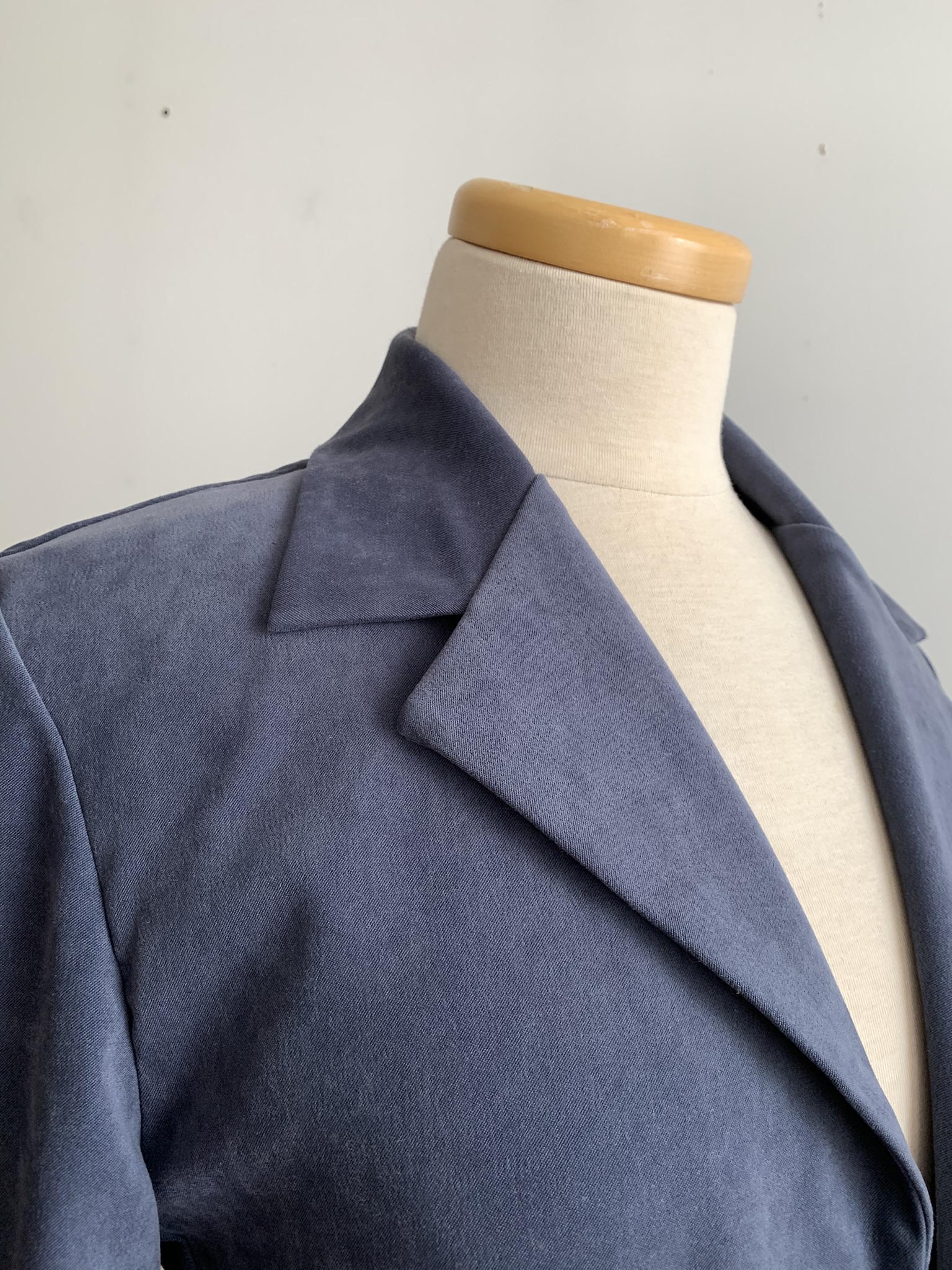 1990s ✿ Stormy blue blazer