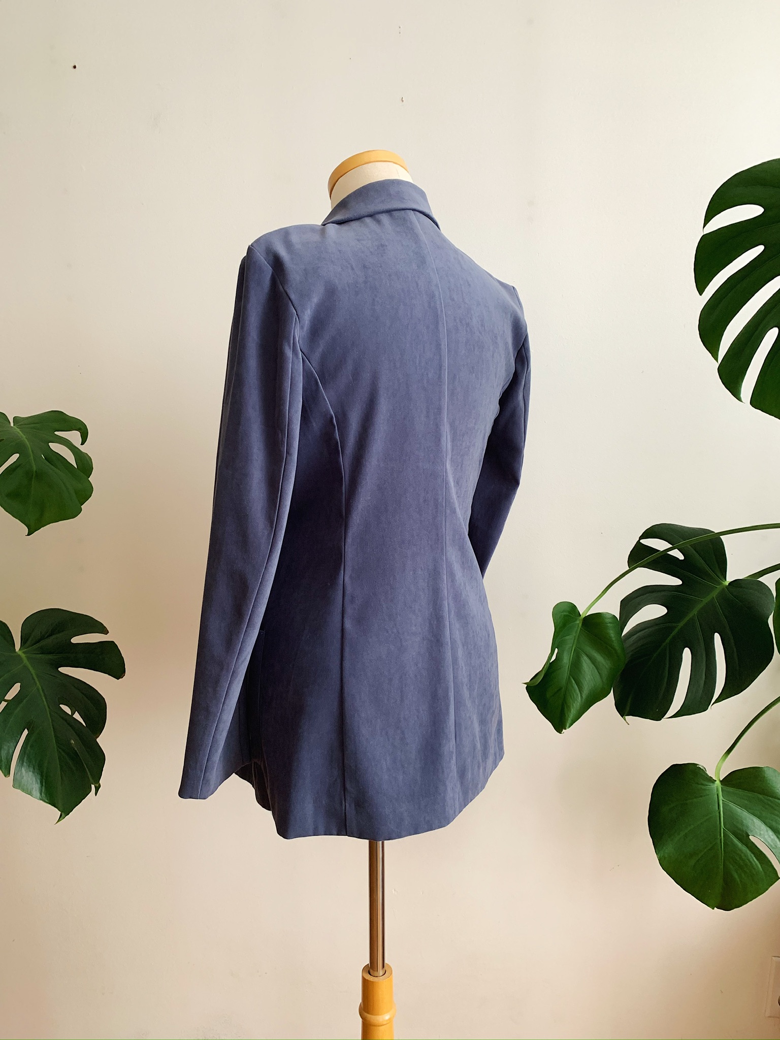 1990s ✿ Stormy blue blazer