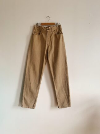 1990s ✿ Kirkland beige high-waisted jeans