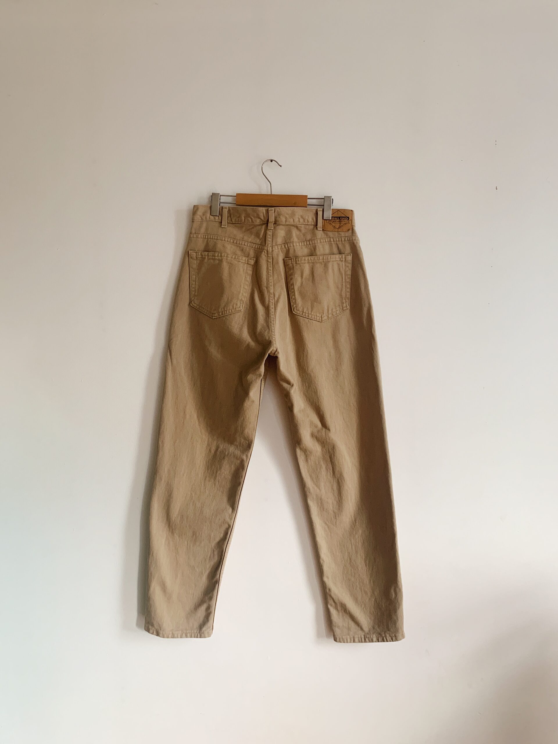 1990s ✿ Kirkland beige high-waisted jeans - Image 8